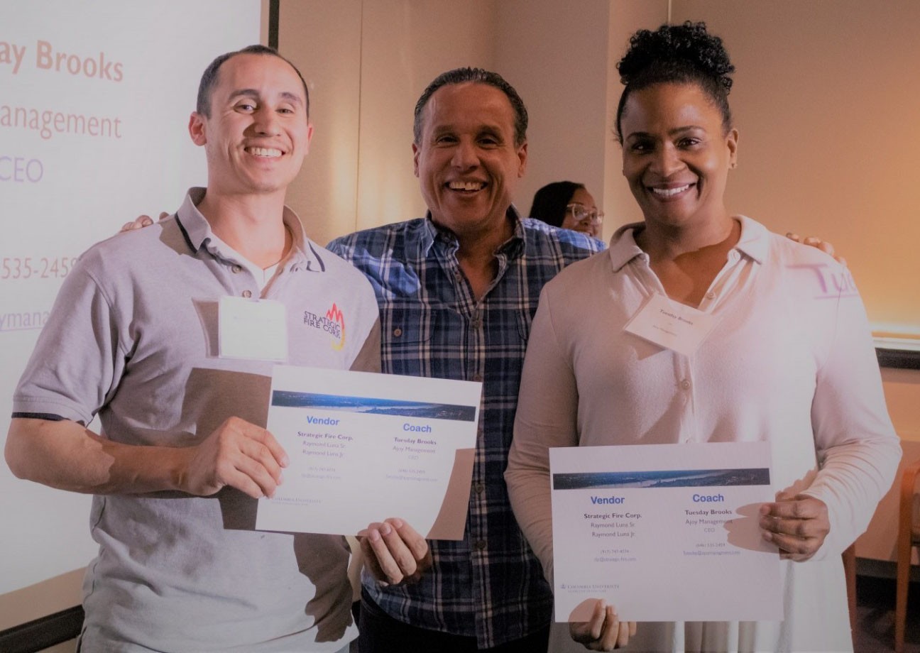 CU Grow Participant Strategic Fire Co. and CU Grow Coach Tuesday Brooks CU Grow Participant Strategic Fire Co. and CU Grow Coach Tuesday Brooks