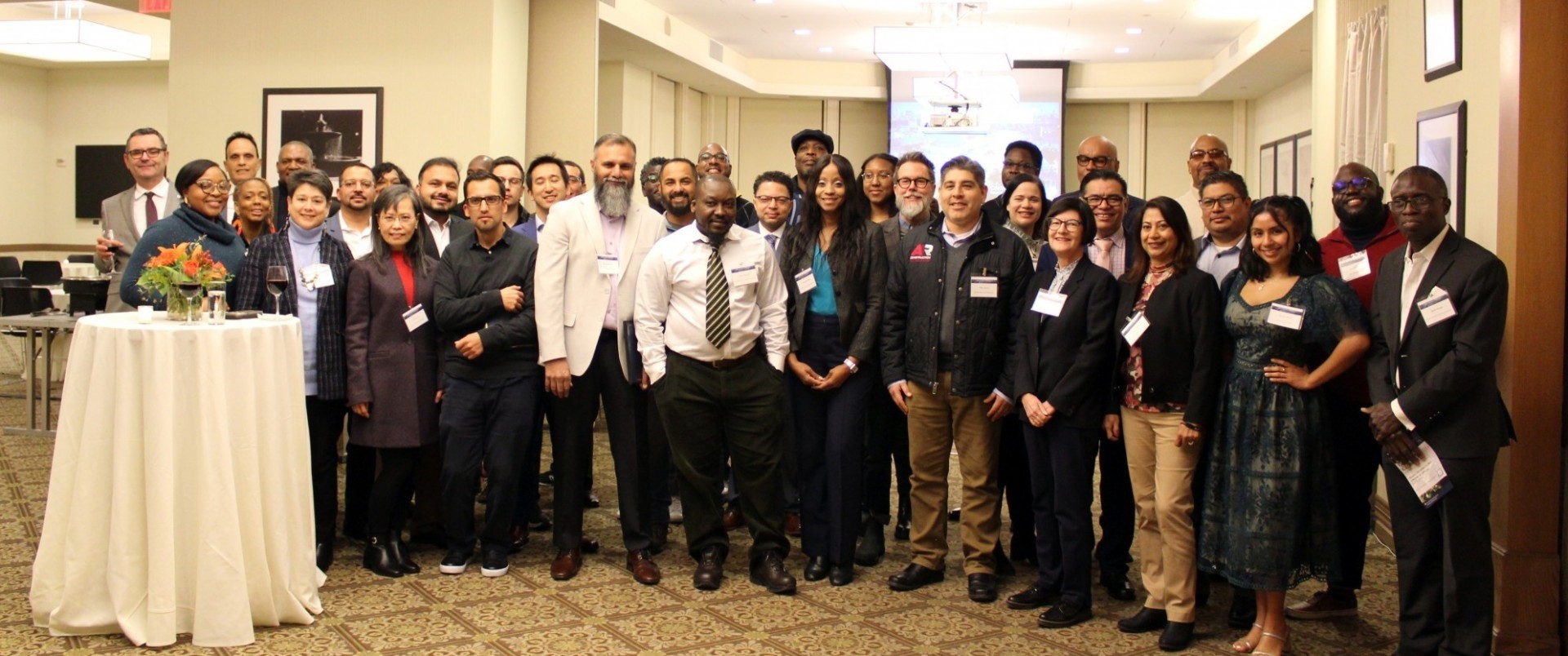 The CU Grow Program graduated its sixth cohort of minority-, women- and locally owned businesses in at Faculty House on December 12. CU Grow Vendor graduates